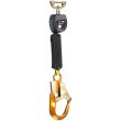 DBI-SALA 3100525 Nano-Lok Self Retracting Lifeline with Aluminum Rebar Hook, Web 6'