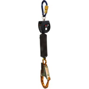 DBI-SALA 3100529 Nano-Lok Self Retracting Lifeline with Carabiner and Aluminum Rebar Hook, Web 6'