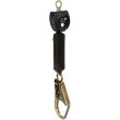 DBI-SALA 3100532 Nano-Lok Self Retracting Lifeline with Steel Rebar Hook, Web 6'