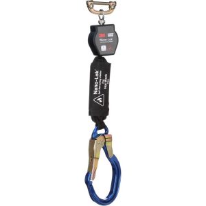 DBI-SALA Nano-Lok Self Retracting Lifeline with Rebar Snap Hook, 6' Web