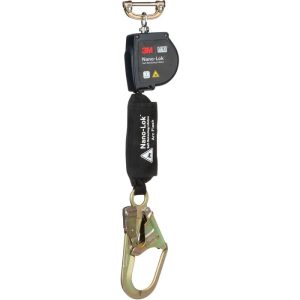 DBI-Sala Nano-Loc Arc Flash Self Retracting Lifeline 8' Web with Steel Rebar Hook