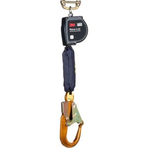 DBI-Sala Nano-Lok Extended Length Self Retracting Lifeline 9' Web with Aluminum Rebar Hook
