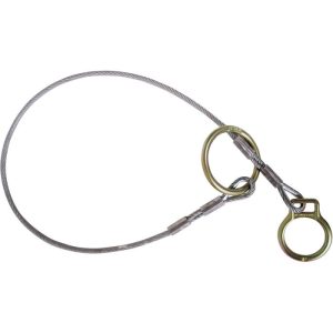 Falltech 4' Pass-Through Vinyl Coated Cable Choker