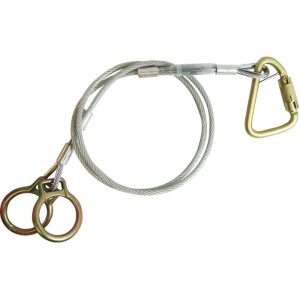 Falltech 3' Vinyl Coated Carabiner Cable Sling