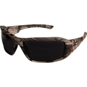 Edge Eyewear Brazeau Polarized Smoke Lens Safety Glasses, Anti-Fog Anti-Scratch