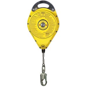 MSE Steel-Tech 40' Stainless Cable Self Retracting Lifeline (Swivel Steel Snap Hook)
