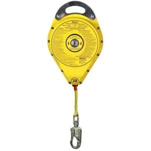 MSE Steel-Tech 25' Web Self Retracting Lifeline (Swivel Steel Snap Hook)