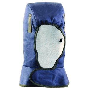 OccuNomix Shoulder-Length Sherpa Hard Hat Liner - Navy