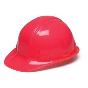 Pyramex SL Series Cap Style Hardhat with Ratchet Suspension - Hi-Viz Pink