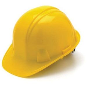 Pyramex SL Series Cap Style Hardhat with Ratchet Suspension - Yellow