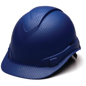 Pyramex Ridgeline Hydro Dipped Cap Style Hard Hat - Matte Blue