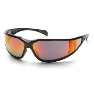 Pyramex Exeter Safety Glasses - Sky Red Lens, Anti-Fog Coating