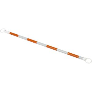 VizCon 5.5' - 10.5' Orange & White Retractable Cone Bar