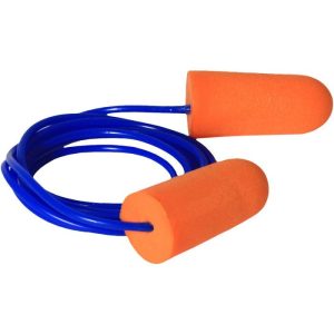 Radians Resistor Corded NRR 32 Earplugs - 100 Pair