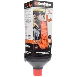 Radians Resistor Uncorded NRR 32 Earplug Dispenser - 250 Pairs