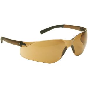 Bouton Zenon Z13 Dark Brown Lens Safety Glasses, Anti-Scratch