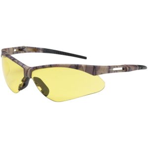 Bouton Anser Amber Lens Safety Glasses, Anti-Scratch