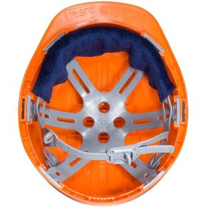 EZ-Cool Terry Cloth Sweatband for Hard Hats - Navy