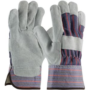 PIP Economy Split Cowhide Leather Palm Gloves - Large