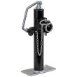 Buyers Top-Wind Swivel Pipe Mount Jack - 2000lb Capacity (15" Travel)