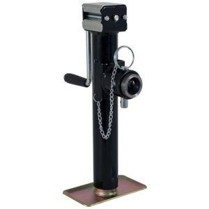 Buyers Side-Wind Swivel Pipe Mount Jack - 5000lb Capacity (10" Travel)