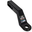 Buyers Heavy Duty Ball Mount (4" Drop x 7-7/8" Long) for 1-1/4" Hole - Solid Shank