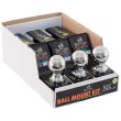 Buyers Chrome Ball Mount Kit 2" Drop with 2" Ball - Hitch Pin w/ Cotter