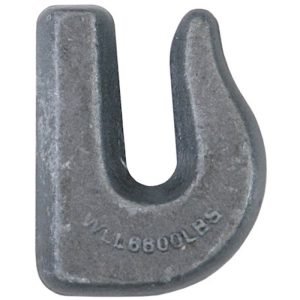 Buyers 3/8" Grade 70 Weld-On Grab Hook (6600lb WLL)