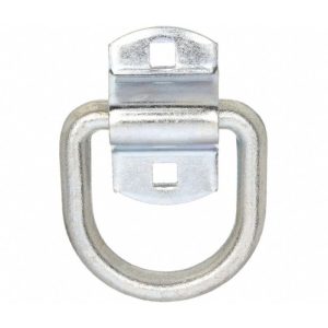 Buyers 1/2" Bolt-On Lashing D-Ring - Zinc Plated (WLL 4080 lbs)
