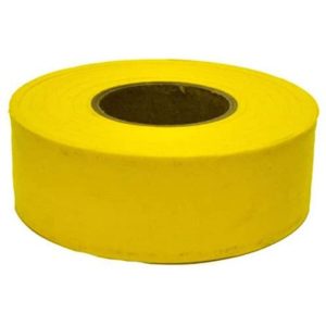 CH Hanson Yellow Flagging Tape - 1-3/16" x 300'
