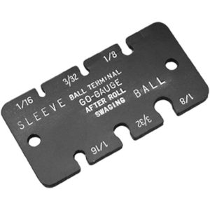 Locoloc Go-Gauge for Ball Shank Terminals (1/16", 3/32", & 1/8")