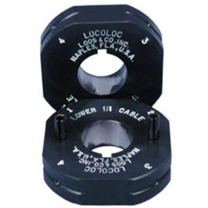 Locoloc 1/8" Ball Shank Die for M1 Tool (M1-B4)