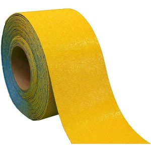 Cortina Yellow Engineer Grade Temporary Reflective Pavement Marking Tape - 4" x 150'