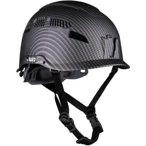 Klein Tools Premium KARBN Safety Helmet - Black - Vented