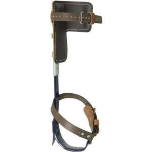 Klein Tools CN1972AR  Pole Climbers Set 1-1/2" Gaffs (15" - 19" Length)