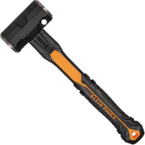 Klein Tools 6 lb Sledgehammer with Integrated Hole - 16" Fiberglass Handle