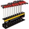 Klein Tools SAE T-Handle Hex Key Set with Stand, 10pc