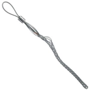 Klein Tools KSCK100-1 Double-Weave Slack-Pulling Mesh Grip with Offset Flexible Eye (1.00" - 1.24" Diameter) (15" Long)