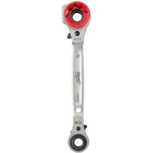 Milwaukee Lineman's 5-in-1 Ratcheting Wrench with Smooth Face