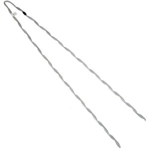 Preformed 9/16" Big-Grip Dead End for Galvanized EHS Strand (Yellow)