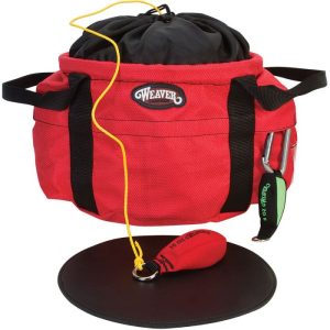 Weaver Throw Line Bucket Bag