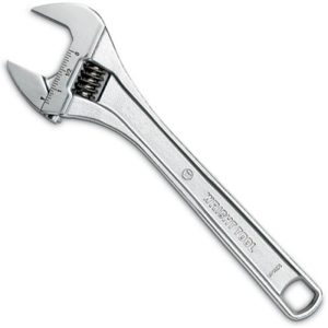 Wright Adjustable Wrench Chrome 12"