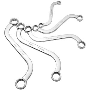 Sunex Tools SAE S-Style Wrench Set (12 Point), 5pc