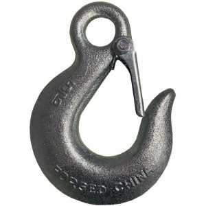 3/8" Grade 43 Eye Slip Hook (WLL 5400 lbs) (Self Colored)